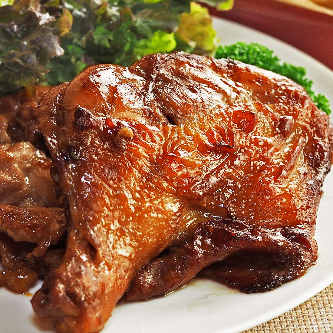 ❄︎ROSE❄︎　　チキン Amazon.co.jp: ローストチキン 骨付き鶏もも 4本 パーティー